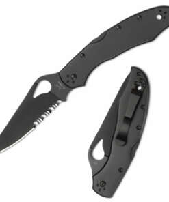 SPYDERCO CARA CAR 2 STAINLESS BLACK BLADE BY03BKPS2