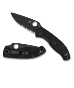 SPYDERCO C122PSBBK TENACIOUS BLACK LIGHTWEIGHT