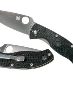 SPYDERCO C122PBK TENACIOUS BLACK LIGHTWEIGHT PLAINEDGE